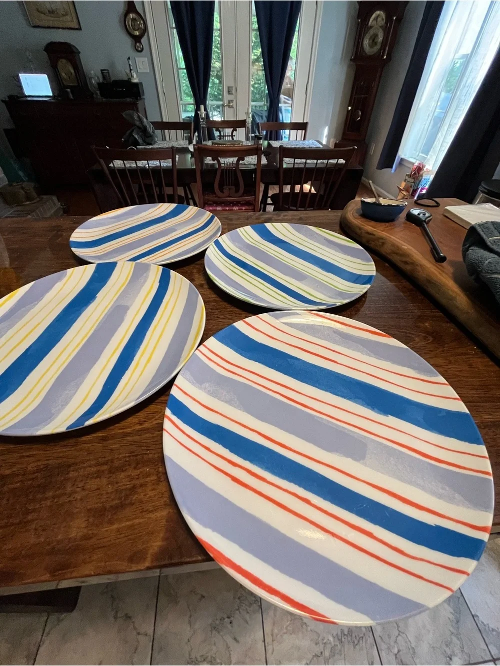 Sur La Table Melamine Dinner Plates Set Of 4 - 10.5